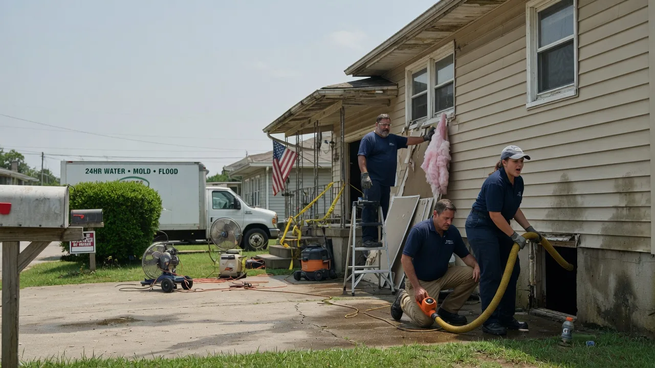 Water Damage Repair in Martinsville, IL near me